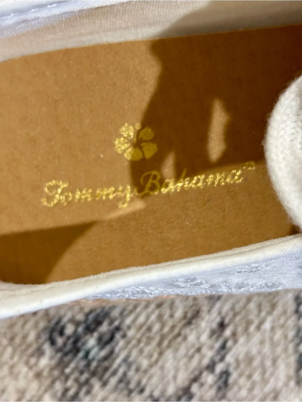 Tommy Bahama White/cream Floral Lace Espadrille Sneakers